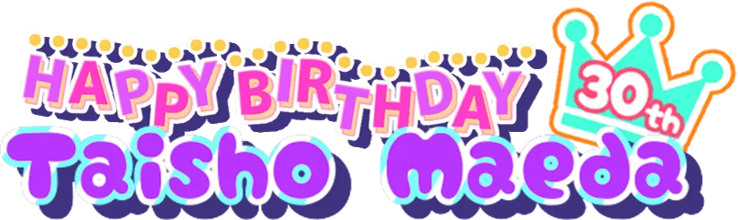 Taisho Maeda 30th Anniversaire Special Site 2025