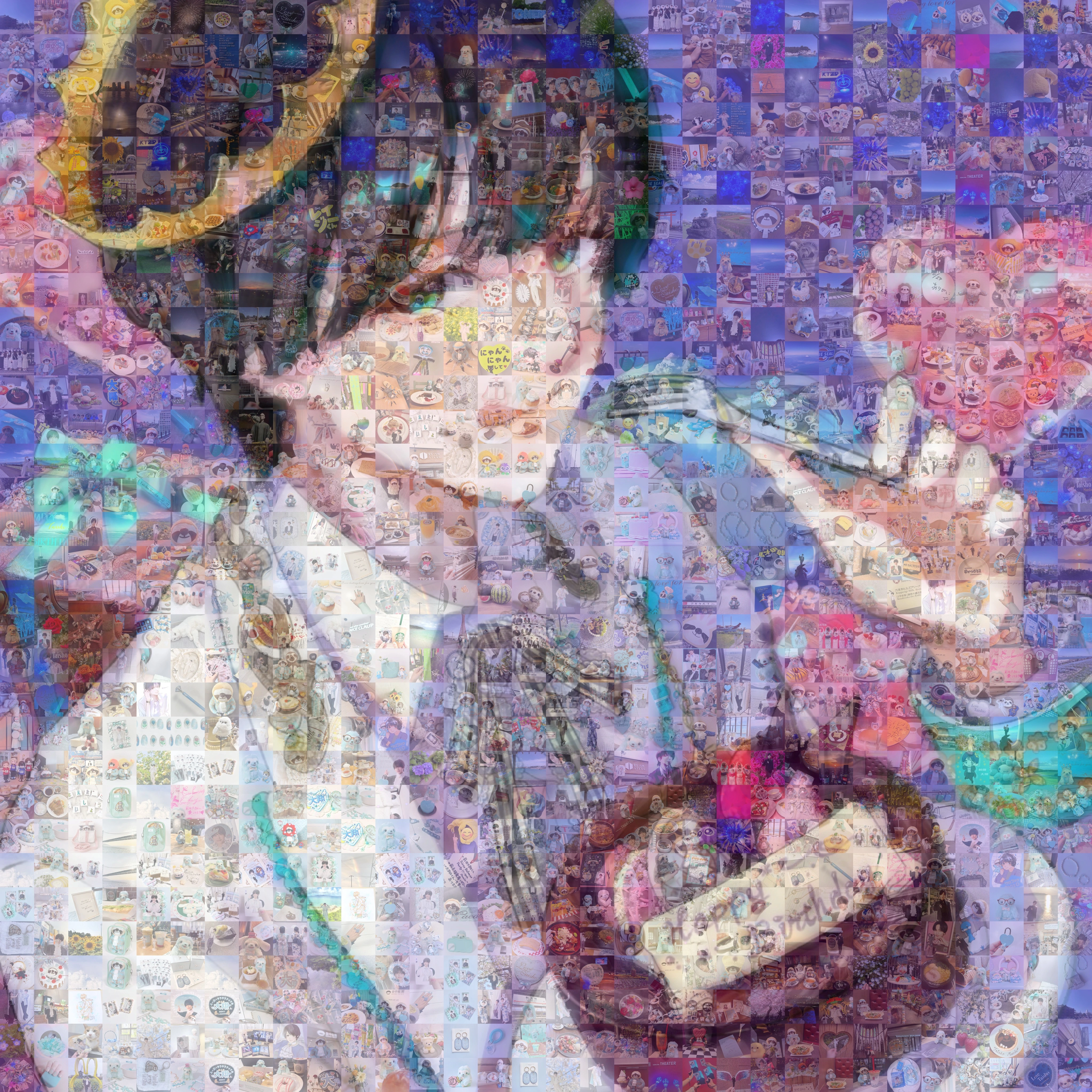 前田大翔モザイクアート